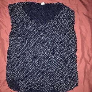 Cap Sleeve floral tee